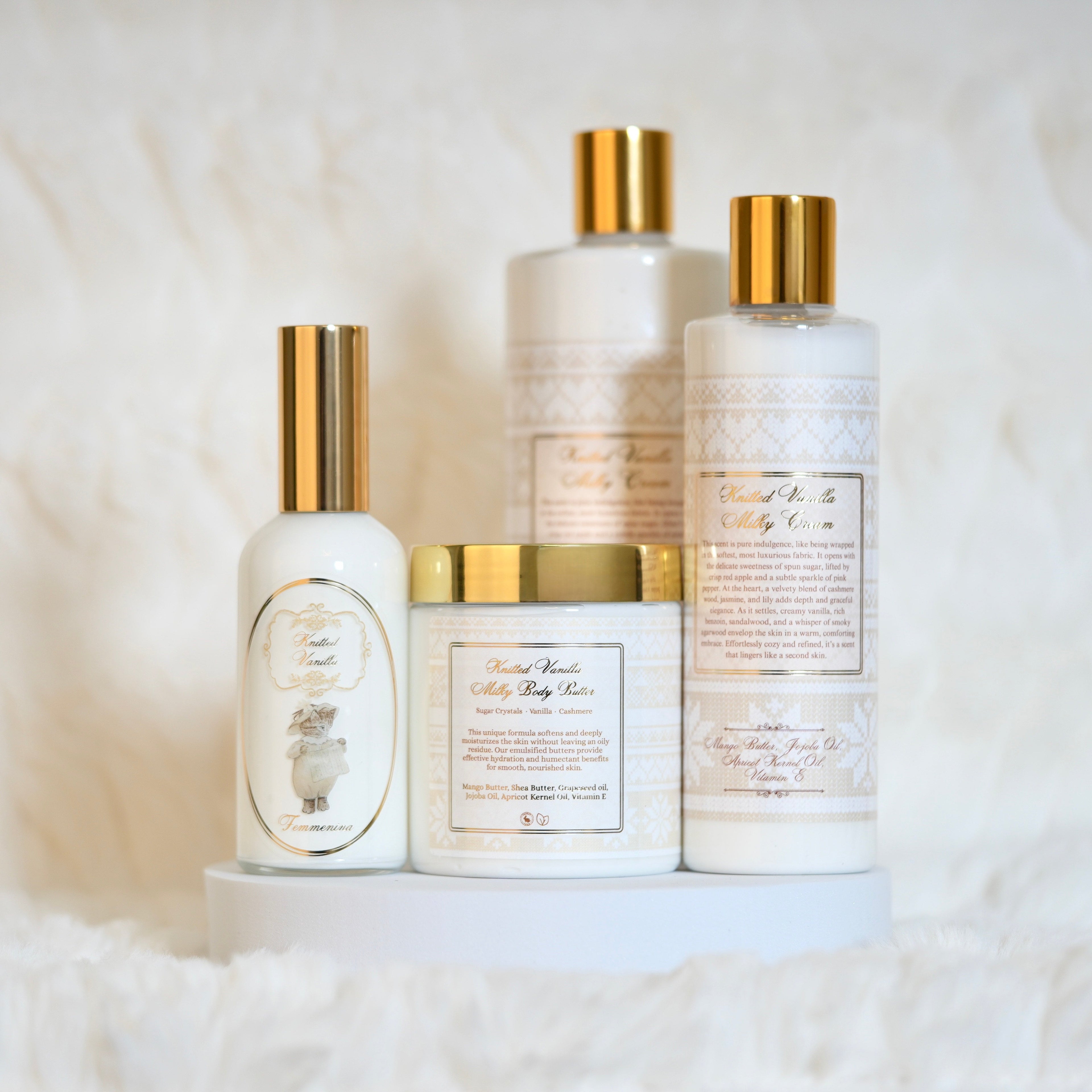 Knitted Vanilla Body & Hair Mist